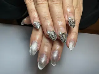 ロング shandy nailのネイルデザイン