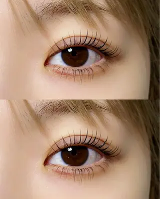 マツエク・マツパ 藤村 春菜のマツエク・マツパデザイン