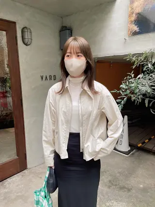 ロング カラー 高橋 愛美のヘアスタイル