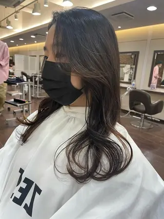 ロング 韓国ヘア🦋 MIYUのヘアスタイル