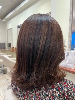 ミディアム ヤノ ユリカ   🥑のヘアスタイル