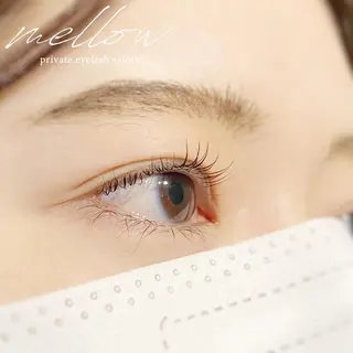 マツエク・マツパ mellow eyelashのマツエク・マツパデザイン