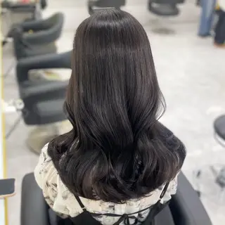 ミディアム カラー パーマ ヘアアレンジ メンズ キッズ 💖横浜ブリーチなし 💖MIHOのヘアスタイル