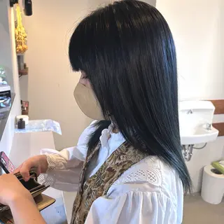 セミロング 綿貫 美雪のヘアスタイル