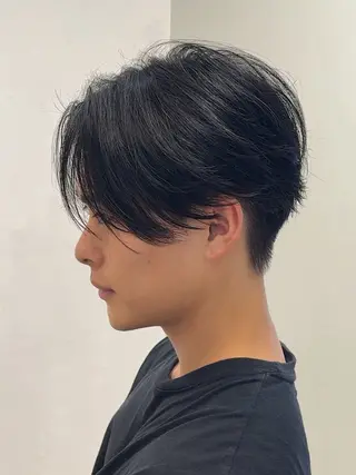 ミディアム メンズ 新宿メンズ専門 メンズパーマ特化のヘアスタイル