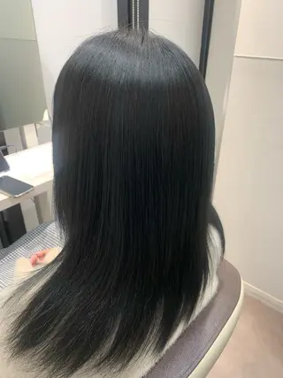セミロング 松田 啓志のヘアスタイル
