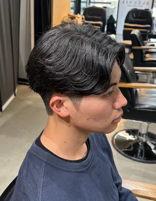 メンズ メンズ特化 ulus高森蓮のヘアスタイル