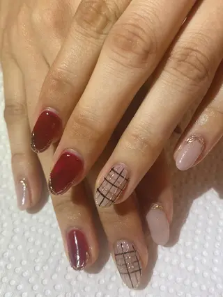 ミディアム shandy nailのネイルデザイン