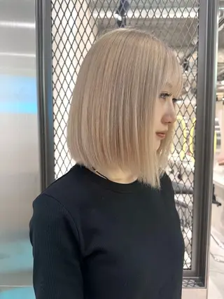 ミディアム ハルナ / 韓国ヘア♪のヘアスタイル