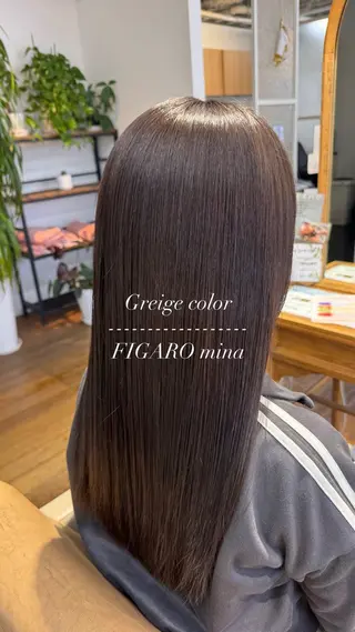 ロング 鎌田 美紗希のヘアスタイル