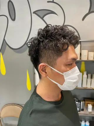 パーマ メンズ専門サロン wokeのヘアスタイル
