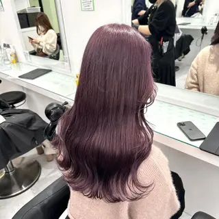 ロング カラー 韓国ヘア🇰🇷🎀 みきのヘアスタイル