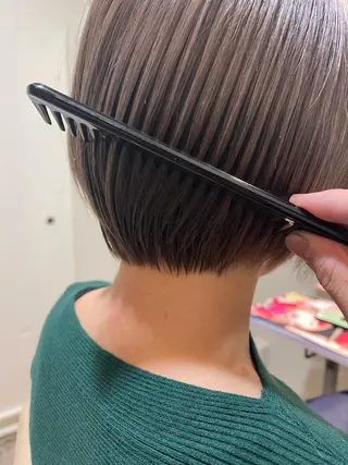 ショート ❏アンニュイパーマ 川原畑 拓也❏のヘアスタイル