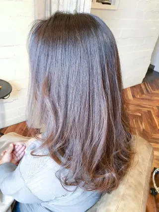 ロング パーマ 口コミ評価4.9⭐︎ カワナベ マサシのヘアスタイル