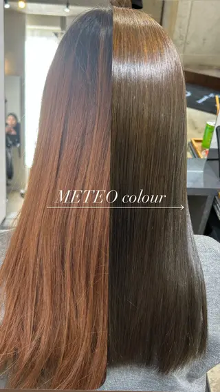 カラー 髪質改善メテオカラー Takedaのヘアスタイル