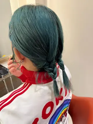 セミロング ヘアアレンジ 垢抜けhair / 似合わせ診断🌞スズのその他イメージ