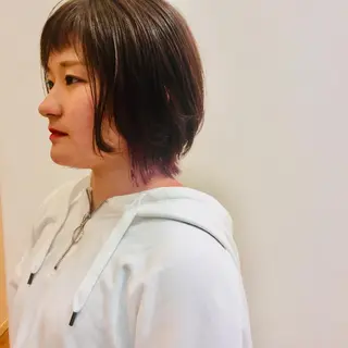ショート 庄嶋 彩香のヘアスタイル