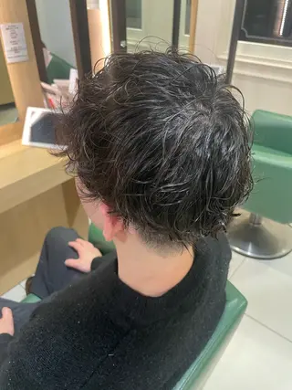 ショート パーマ メンズ Laciel両国店 ⭐️響⭐️のヘアスタイル