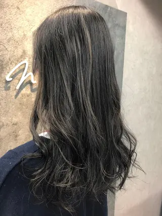 セミロング Noyヨシモト ヒロトのヘアスタイル
