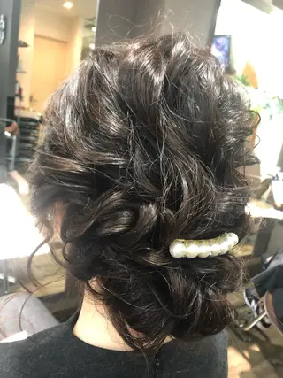 ロング ヘアアレンジ pep natsumiのヘアスタイル