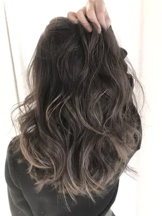 ロング カラー ヘアアレンジ レイヤー×ヘッドスパ *保田遥*のヘアスタイル
