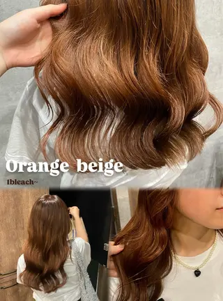 カラー 🎀naf kaori🎀のヘアスタイル