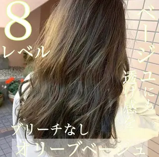 カラー ブリーチなしで 全国から予約殺到♡のヘアスタイル