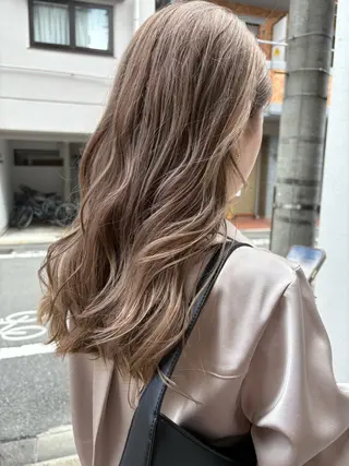 ロング カラー 渡邉 ひかるのヘアスタイル