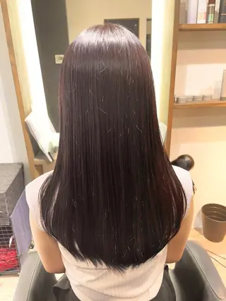 ロング カラー パーマPrivate SalonNoa名駅のヘアスタイル