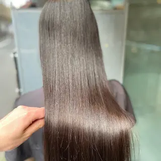 ミディアム パーマ 美髪矯正 Rioのヘアスタイル