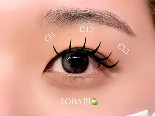 マツエク・マツパ 🍀WOLTOKYO 池袋🍀そらのマツエク・マツパデザイン