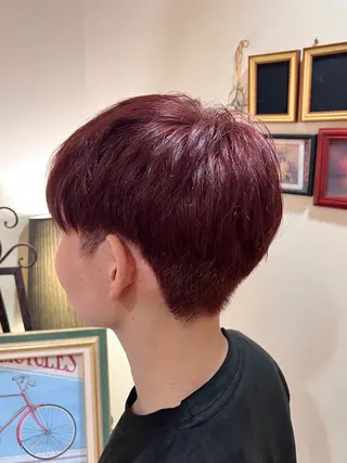 カラー メンズ 韓国スタイル🫧 サーシャのヘアスタイル