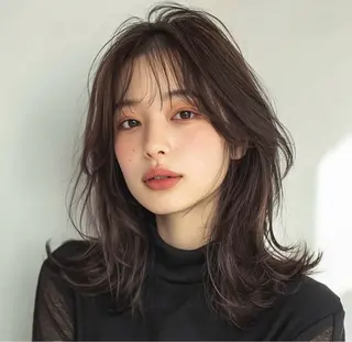 セミロング 小山 ヨシタカのヘアスタイル