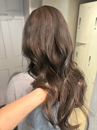 ロング カラー 透明感カラー🫧🎀 まりなのヘアスタイル