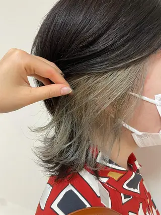 ミディアム カラー ヘアアレンジ 【Sweep】おじま のぞみのヘアスタイル