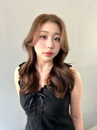 ロング カラー 💘大人可愛く💘 Natsuki❥❥❥のヘアスタイル