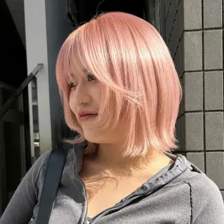 ミディアム カラー 横浜カラー/パーマ/ SAKI💫のヘアスタイル