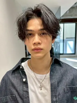 ショート 横浜/メンズ特化/ Farbe/田中颯斗のヘアスタイル