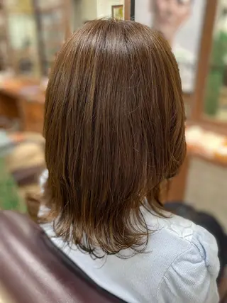 ミディアム HIRAGA MIKIのヘアスタイル