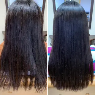 ロング パーマ 縮毛矯正/山根勇平 /完全マンツーマンのヘアスタイル