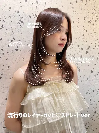 ロング 岩田菜央 《武蔵小杉》のヘアスタイル