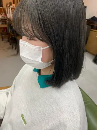 ミディアム Rosso獨協大学前 YUNAのヘアスタイル