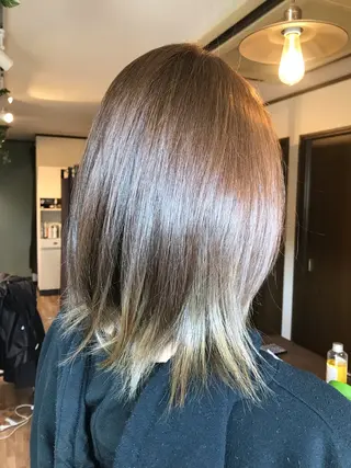 ミディアム カラー Ray hair 春日部のヘアスタイル