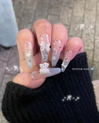 メンズ ネイル MINAMI໒꒱ Y2K、韓国ガーリーのネイルデザイン