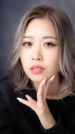 セミロング カラー 松尾 泰伸のヘアスタイル