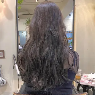 セミロング カラー ヘアアレンジ 【ダメージレス施術】 【透明感】北村 拓也のヘアスタイル