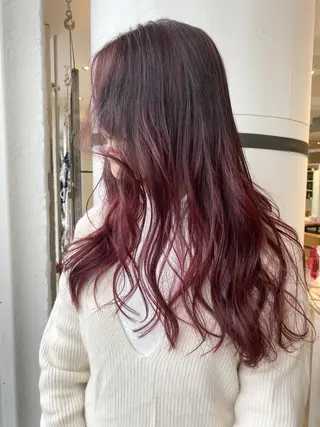 ロング カラー welring hair salonのヘアスタイル