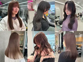 ロング 低ダメージカラー Yoshidaのヘアスタイル