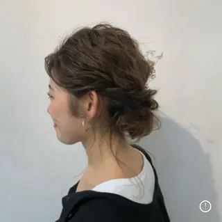 ヘアアレンジ 末次 史奈のヘアスタイル