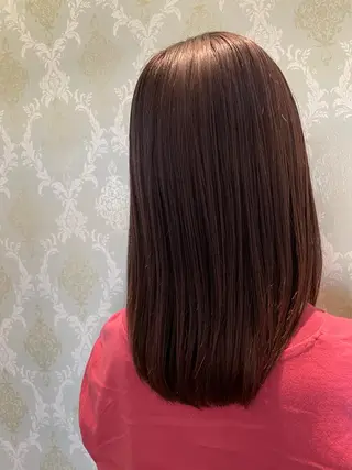 セミロング EARTH中島 秋桜久のヘアスタイル
